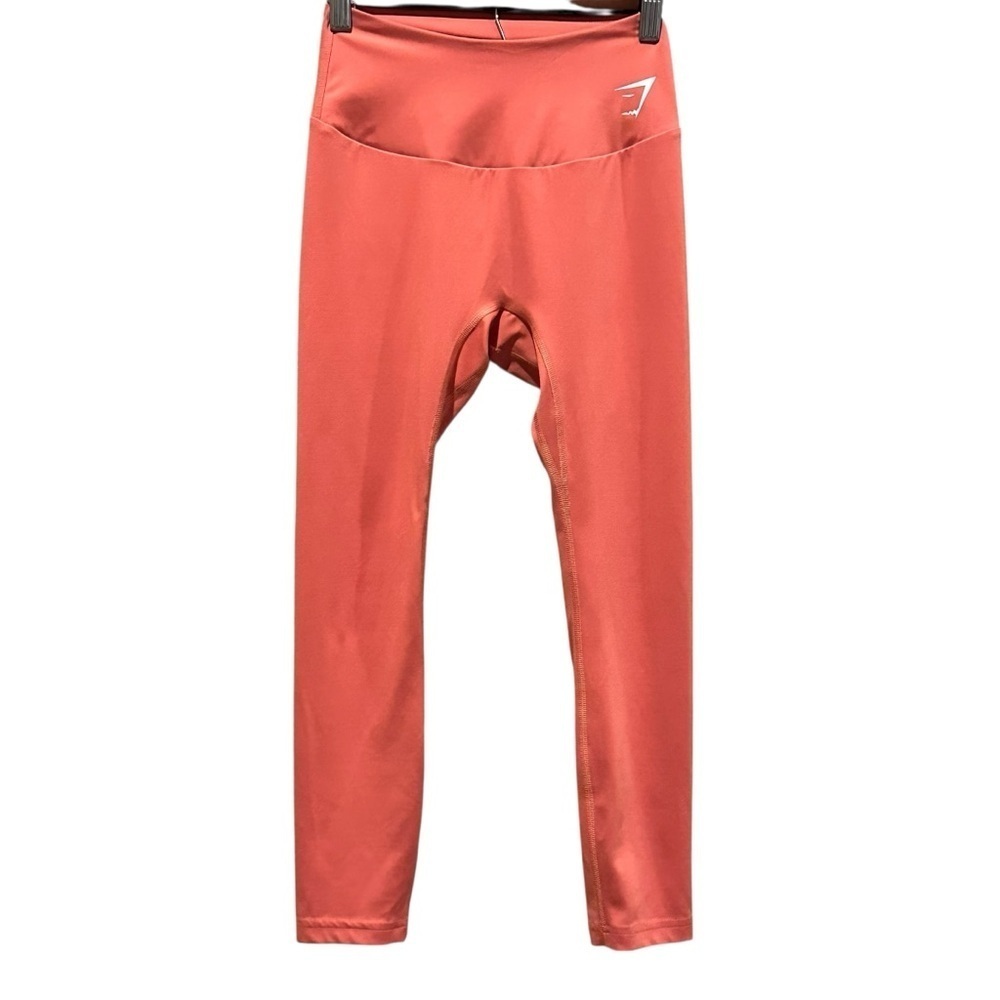 Gymshark Women's High Rise Training 7/8 Leggings Earth Orange Small B1A1V